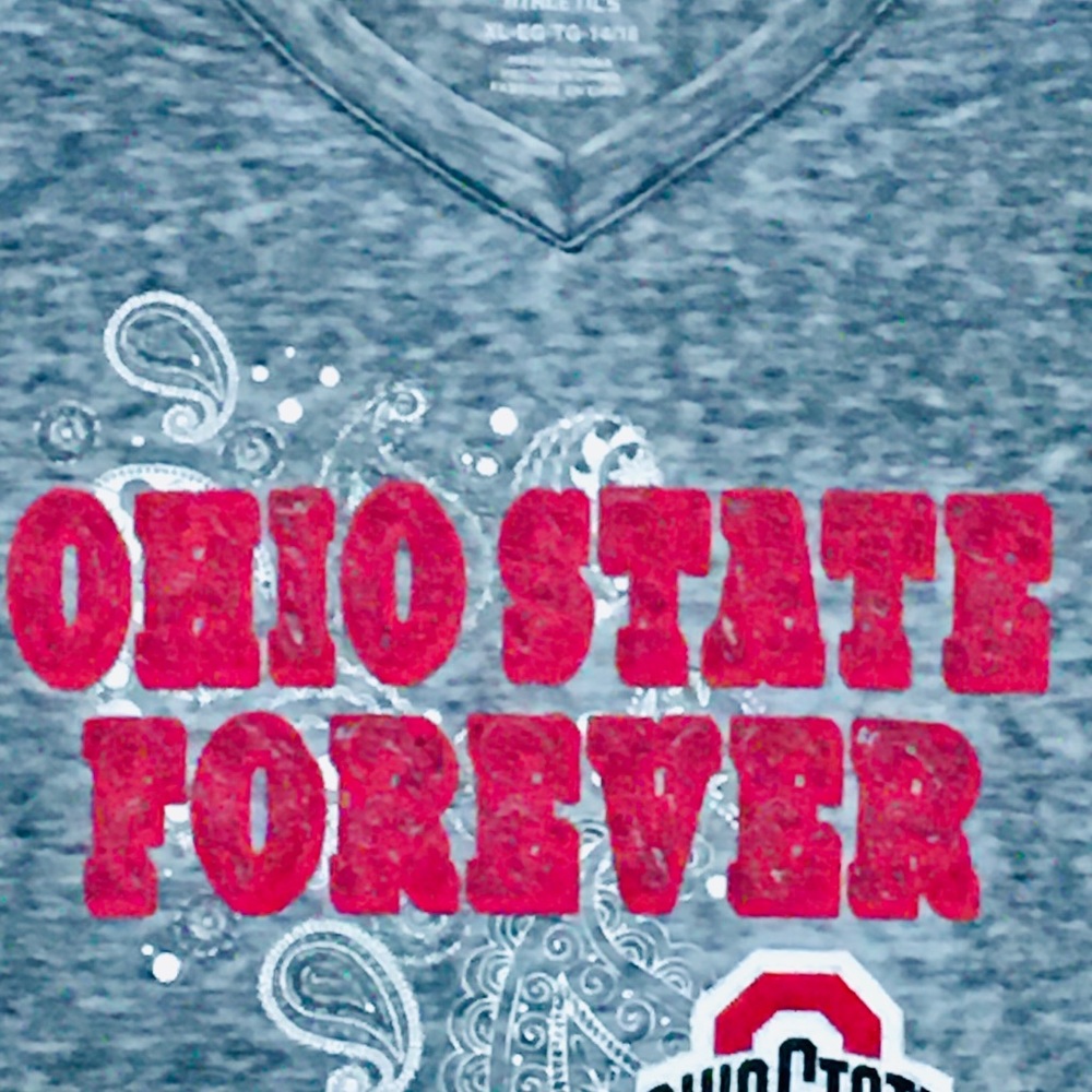Ohio State Buckeyes tee shirt top football